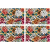 Image de Floorart - 4 Sets de table rectangulaires deluxe 2 multicolores - 30x45 cm OS