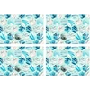 Image de Floorart - 4 Sets de table rectangulairess Mer Méditerranée multicolores - 30x45 cm OS
