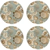 Image de Floorart - 4 Sets de table ronds oiseau 1 multicolores - D.40 cm OS