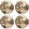 Image de Floorart - 4 Sets de table ronds Tobago multicolores - D.40 cm OS