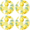 Image de Floorart - 4 Sets de table ronds Citron - D.40 cm OS