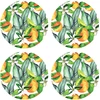 Image de Floorart - 4 Sets de table ronds nez multicolores - D.40 cm OS