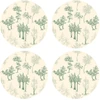 Image de Floorart - 4 Sets de table ronds en forme d'arbre multicolores - D.40 cm OS
