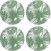 Image de Floorart - 4 Sets de table ronds Palmier verts - D.40 cm OS