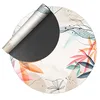 Image de VINILIKO Design | Tapis Vinyle Rond - Osaka Multicolore [Diam] 150 cm - Intérieur et extérieur, antidérapant, imperméable, Lavable - Plusieurs Tailles - Tapis Vinyle pour Salon, terrasse