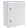 Image de IDE GN504015 Armoires portes opaques avec plaque Gris 500 mm x 400 mm x 150 mm