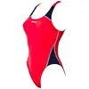 Image de Mosconi 22739701001338 Maillot de Bain pour Femme Rouge/Bleu Marine 38