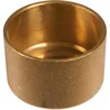 Image de Bouchon laiton à souder - Femelle - Diamètre 22 mm