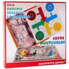 Image de Aquamarine Games Compudid CP010 Coffre Oca, parchis et échelle en Bois, Jeux de société, Multicolore, NO-Value