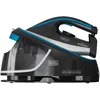 Image de BLACK+DECKER - centrale vapeur 2400 W | coup de vapeur 200 g/min | vapeur continue 120 g/min | réservoir 1,5 L | ECO | chauffe en 1 min | anti-calcaire | arrêt automatique