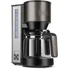 Image de BLACK+DECKER BXCO1000E - Cafetière Filtre 1000 W, 12 Tasses, Programmable, Verseuse en Verre, Réservoir 1,25 L, Filtre Permanent, Système Anti-Goutte, Arrêt Automatique, Inox et Noir