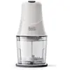 Image de BLACK+DECKER BXCH260E - Hachoir Électrique 260W, 2 Vitesses, Récipient de 500 ML, Couvercle de « Mise en Route », 2 Fonctions : mixe et Hache, Blanc