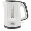 Image de BLACK+DECKER BXKE2200E - Bouilloire 2200W, 1.7L, Base pivotante pour les gauchers, Résistance chauffante encastrée avec filtre amovible, Arrêt automatique, Bouton d'ouverture, Sans BPA