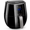 Image de BLACK+DECKER BXAF3500E - Friteuse électrique sans Huile 1500W, 3,5L friteuse à air Chaud, 9 programmes, pour 4 à 6 portions, Température réglable, Écran Tactile, Minuteur, Noir