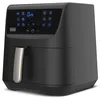 Image de BLACK+DECKER BXAF5500E - Friteuse à air, sans huile, 99% de graisse en moins, 1800W, capacité de 5,5L, écran tactile, grande variété de recettes, 12 programmes, minuterie jusqu'à 60 min, jusqu'à 200ºC