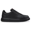 Image de Camper pour femme. K201438-015 Runner Leather Sneakers K21 black (36), Cuir, Noir, Plat, 1 à 3 cm, Lacets, Casuel