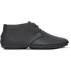 Image de Camper pour femme. K400221-036 Right Nina bottines en cuir noir (39), Plat, 1 à 3 cm, Lacets, Casuel