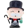 Image de Bizak DZNR 64222201 Monopoly Peluche à Collectionner, Hauteur 18 cm, inspirée du célèbre Homme d'affaires J.P Morgan