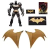 Image de McFarlane 64387183 Figurine Batman Knightmare Noire et dorée de DC Multiverse, Gold Lable, Limited Edition, avec Accessoires, articulée en 22 Points, Mesure 18 cm, pour collectionneurs, Bizak