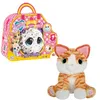 Image de Bizak Adoptanimals Cutie Rescue, Animal de Compagnie en Peluche Douce, adopte et Sauve Un Chien, Chat ou Lapin, Animal surpris, avec Accessoires, (63040177)