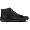 Image de Camper pour homme. 36411-109 Bottines Peu Cami en cuir noir (42), Plat, Fermeture éclair, Casuel