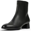 Image de Camper Femme Katie K400664 Bottine moyenne à fermeture éclair/élastique Noir 001, 38 (EU)