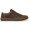 Image de Camper pour homme. K100927-013 Chaussures en cuir Peu Terreno marron (43), Plat, Aucun, Casuel