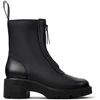 Image de Camper pour femme. K400776-001 Bottines en cuir Milah noir (36), Plat, Aucun, Casuel