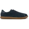 Image de Camper pour homme. K100974-015 Pelotas Soller pantoufles en cuir bleu marine (41), Plat, Lacets, Casuel, Durable