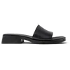 Image de Camper pour femme. K201740-001 Sandales en cuir ultra souple noir (36), 1 à 3 cm, Aucun, Casuel