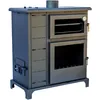 Image de Poêle polycarburant avec four JOIMA modèle ECO VALLE. granulés, chenille, Os d'olives, pelures de pistache, pelures d'amande et bois de chauffage. ECODESIGN 2022