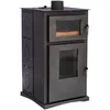 Image de Poêle à Granulés avec four sans électricité modèle Vitta Nature 8 kW