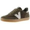 Image de Victoria Basket Basse Berlin Ciclista Velours Côtelé & Pièces en Contraste & Semelle Caramel 1126220 pour Femme Kaki 40