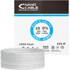 Image de NANOCABLE 10.20.0304 - Câble Ethernet rigido RJ45 Cat.5e UTP AWG24, Gris, 305mts