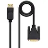 Image de NANOCABLE 10.15.4503 - Cble de convertisseur Nanocable-DisplayPort vers DVI, DisplayPort/M-DVI/M, noir, 3.0 m