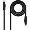 Image de Nanocable 10.20.1802-BK - Cable réseau Ethernet RJ45 LSZH UTP Cat.6A, AWG24, 100% cuivre, Sans allogènes, Noir, Tuyau de 2.0mts