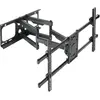 Image de TOOQ LP3790TN-B - Support Mural pour écrans 43" - 90", Maximum 75 kg, Extensible, Inclinable, Noir
