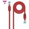 Image de NANOCABLE 10.20.1700-R - Câble réseau Cat.7 600MHZ LSZH SFTP PIMF AWG26, Rouge, 0.5 m