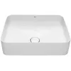 Image de Roca, INSPIRA,SQUARE Lavabo FINECERAMIC® sur plan de travail, blanc, 500 mm x 370 mm x 140 mm, A327530000