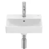 Image de Roca - Lave-mains - Lave-mains compact en fineceramic "Ona" avec jeu de fixations 400 x 320 mm - blanc mat -