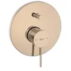 Image de ROCA Mitigeur bain-douche ONA avec inverseur automatique 2 voies, à encastrer sur rocabox, rose gold