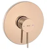 Image de ROCA A5A2B9ERG0 ONA Grifo Monomando Empotrable Ducha Sin Cuerpo Empotrado Oro Rosa