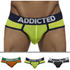 Image de Addicted Lot de 3 Slips Jaune - Orange - Gris 2XL