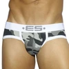 Image de ES Collection Slip Basic Camouflage Gris L