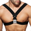 Image de Addicted Harnais Party Metal Noir Argent XL/XXL