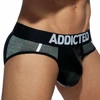 Image de Addicted Slip Mini Stripes Noir - Argent M