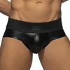 Image de AD Fetish Slip BACK ZIP RUB Noir