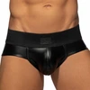 Image de AD Fetish Slip Back Zip Rub Cockring Noir 2XL