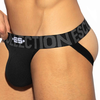 Image de ES Collection Jock Strap Bikini Recycled Rib Noir L