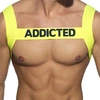 Image de Addicted Harnais Neon Jaune Fluo XS/S